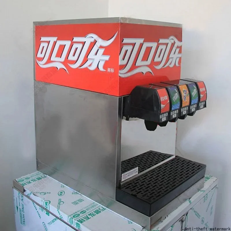 2026 Hot SellingCustom Commercial Coke Self-Service Soda Carbonated Cold Drink/ Beverage Four--4QPC Dispenser