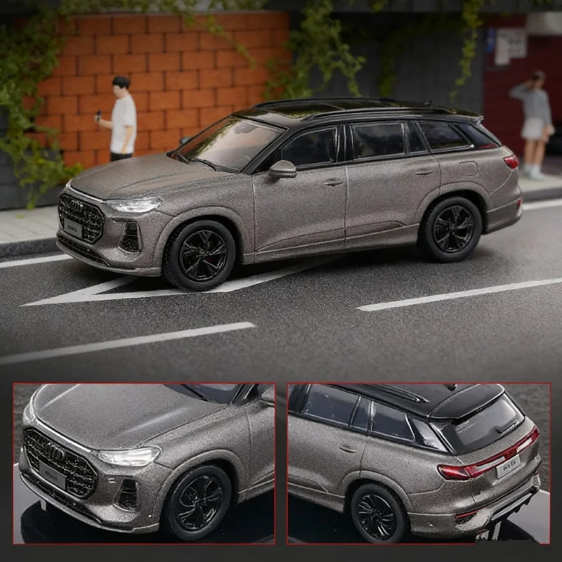 

New 1:64 Q6 2025 SUV Alloy Sports Car Model Diecast Metal Luxy Vehicles Car Model Simulation Collection Kids Toy Gift Decoration