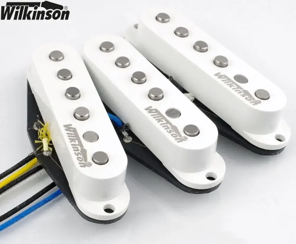 

1 Set Wilkinson WVS 60's Alnico5 SSS Single Coil Guitar Pickups / high quality