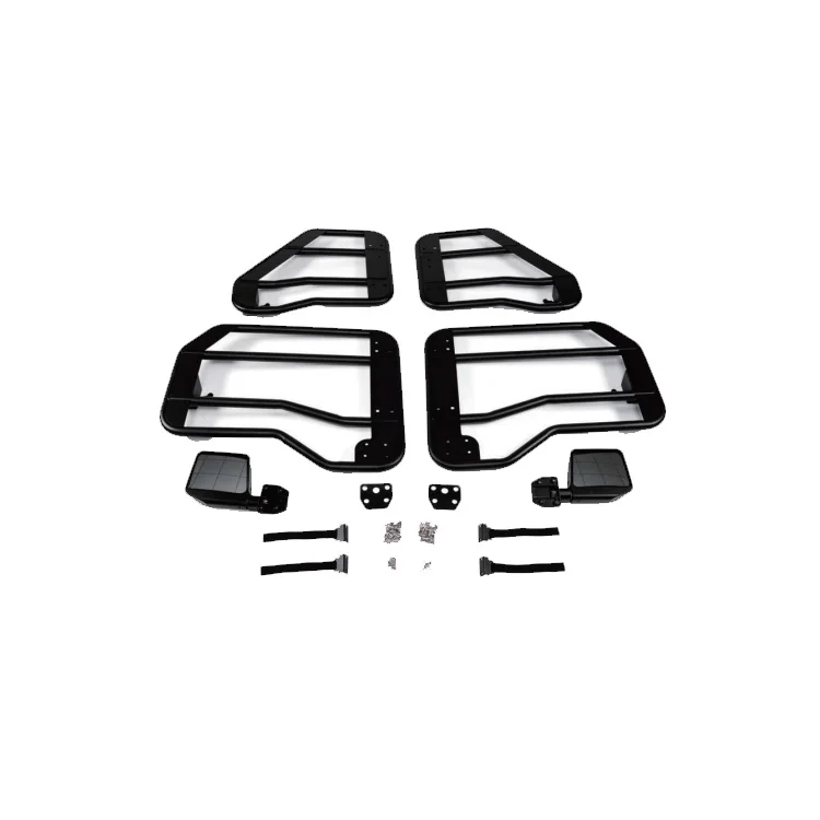 ประตูเหล็กคุณภาพสูง ปี 2018+ แบบ 2 และ 4 ประตูครึ่งบาน พร้อมกระจก สำหรับรถจี๊ป แรงเลอร์ JL