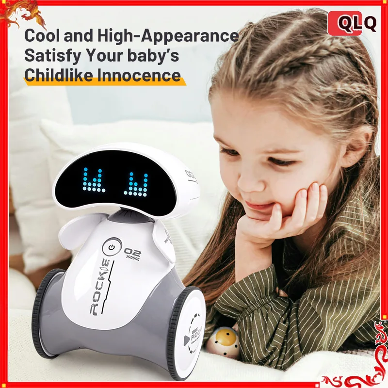 

JJRC Smart Intelligent Robot Electric Dancing Robot With Led Light Music Interactive For Home Indoor Decor Play