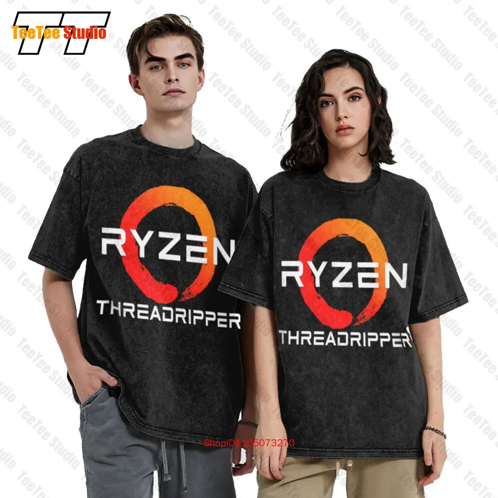 Immagine 3: T-shirt oversize vintage Amd Ryzen Threadripper 8D8D