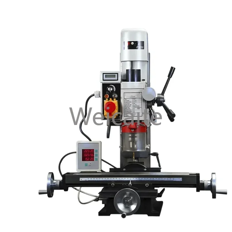 1HP benchtop milling machine variable speed brushless motor with DRO drill and mill machine