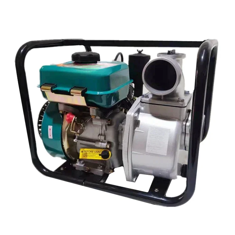 2 inch 3 inch portable gasoline engine water pump, flood control and drainage self-priming pumping