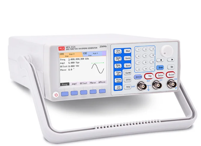 Good quality factory directly Signal Generator MFG 2125 Arbitrary Waveform Generator 25M-channel Function