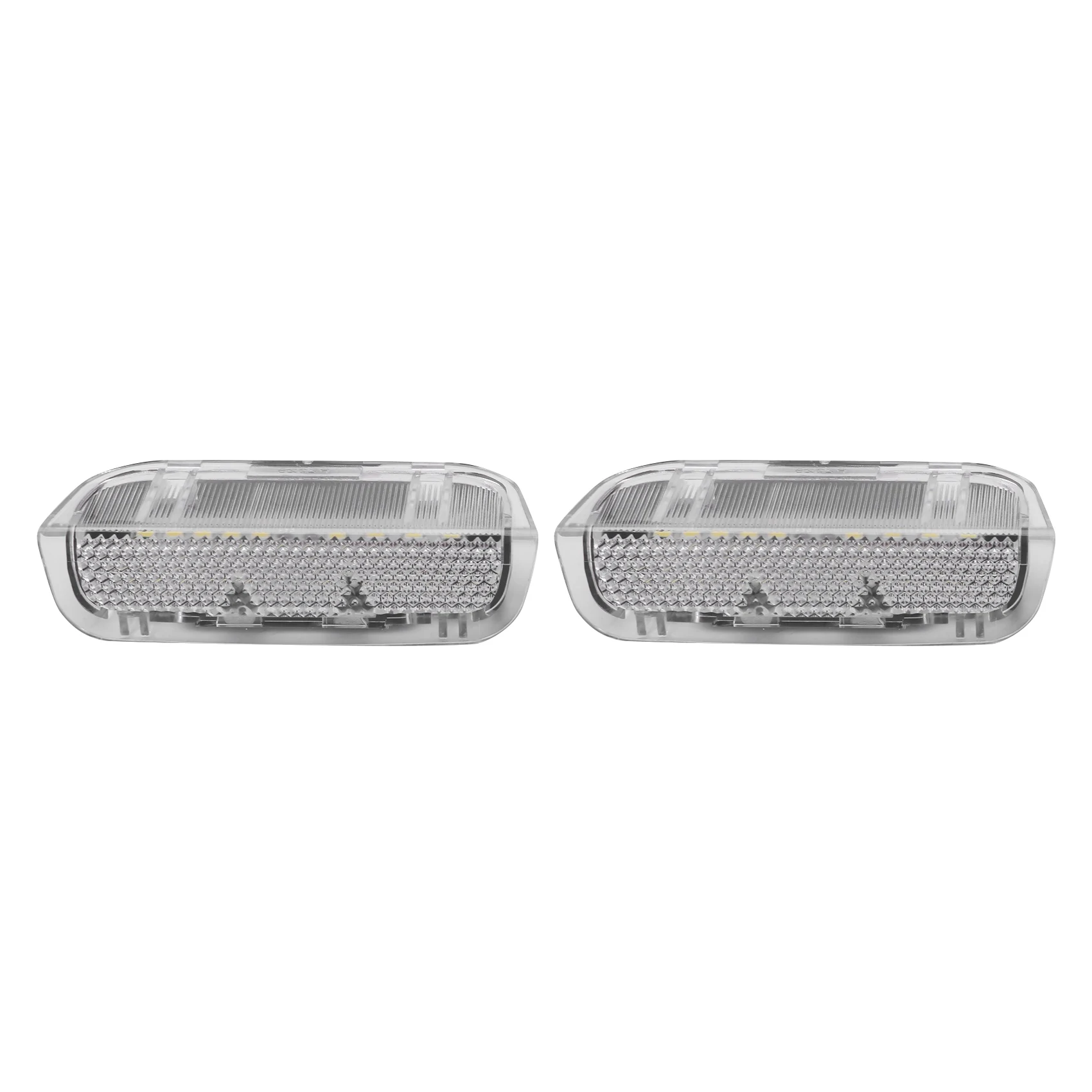 2Pcs Door Warning Welcome Courtesy Light LED Lamp Decorative Lamp for Golf 5 6 7 Mk5 Mk6 Mk7