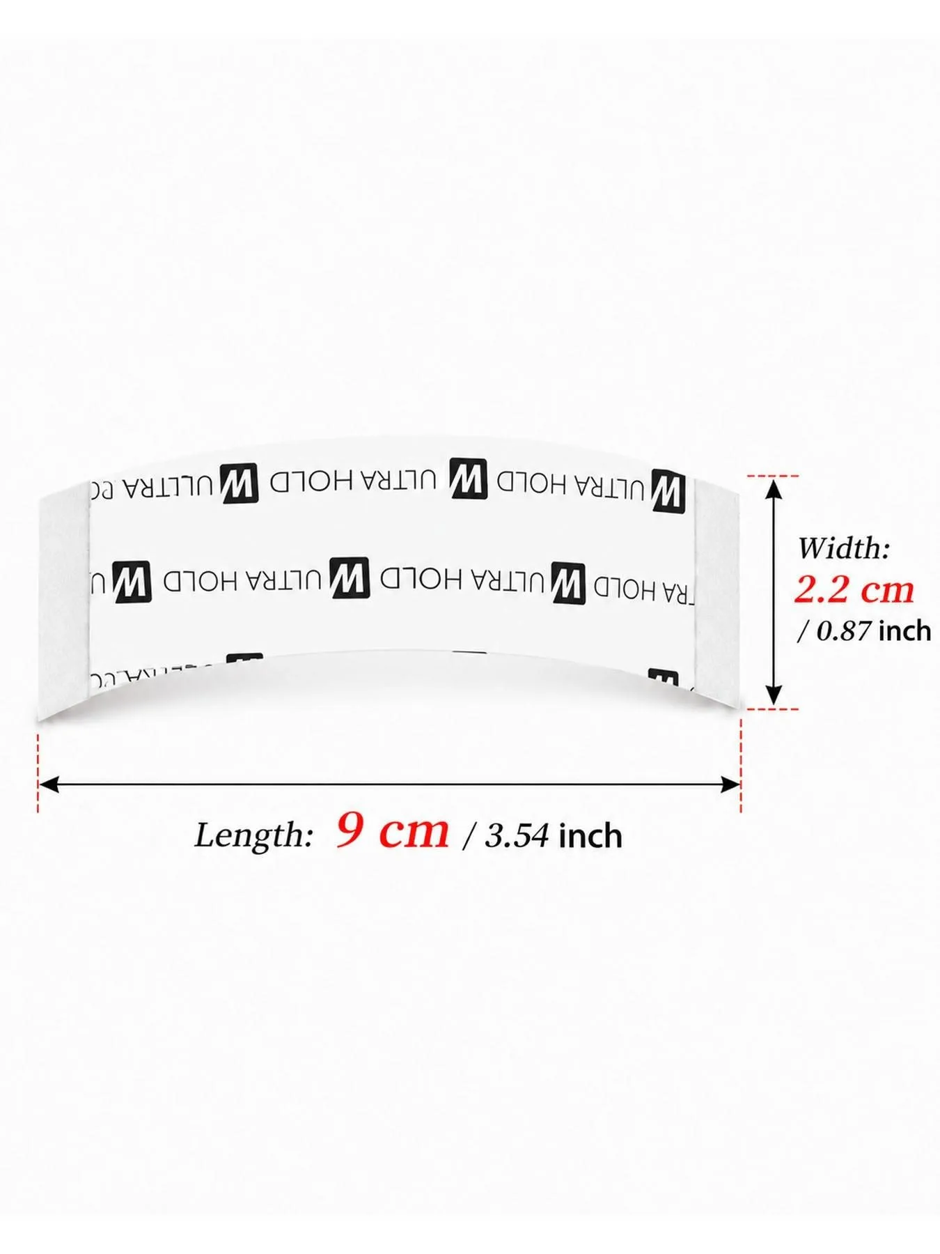 Ultra Hold Double-Sided Wig Tape Strong Waterproof Hair System Adhesive Invisible Hairline Tape