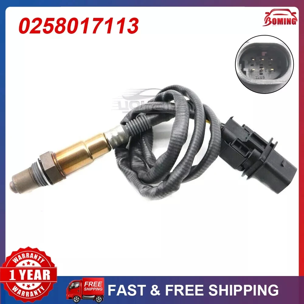 

New Car Lambda Oxygen O2 Sensor 0258017113 Fits For MINI Cooper Hatchback CITROEN BERLINGO C3 C4 Picasso PEUGEOT 207 208 308 508