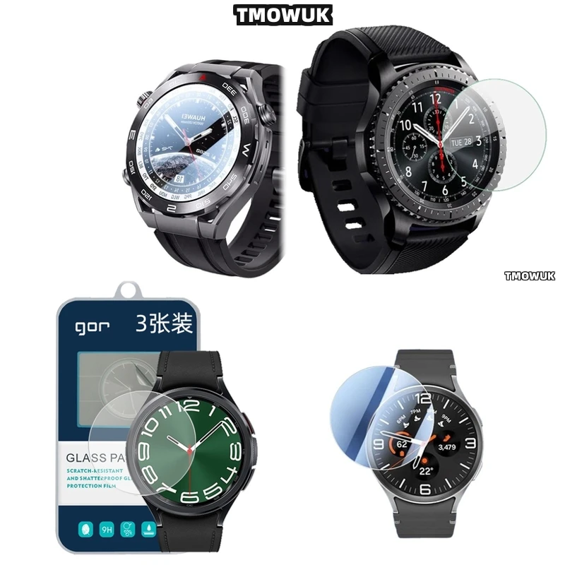 

For Samsung Galaxy Watch 8 44mm 40mm Watch8 Classic - Anti-Fingerprint Tempered Glass Film 9H Hardness