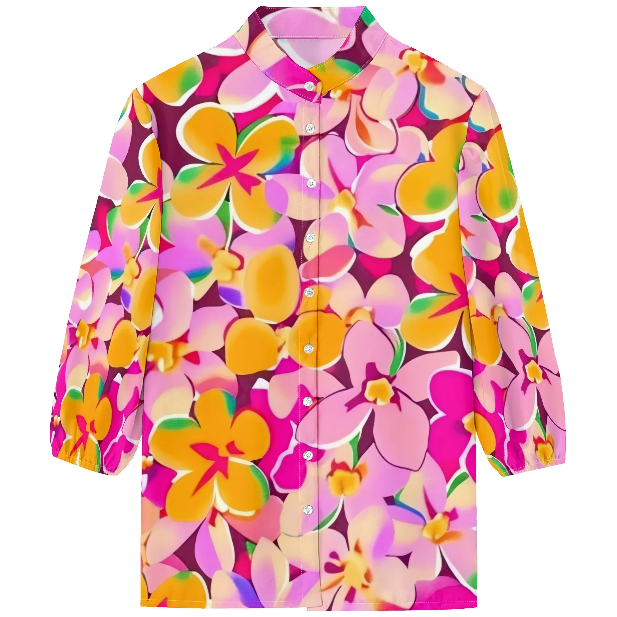 Рисунок 4 - Женская летняя блузка с неоновыми цветами и графикой