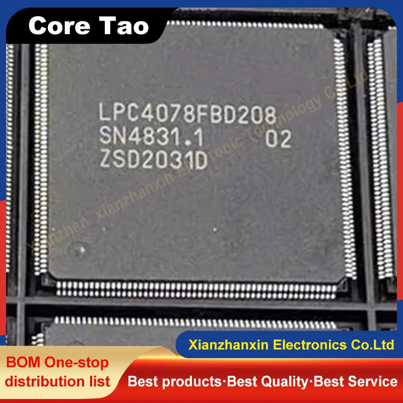 1PCS/LOT LPC4078FBD208 LPC4078FBD LPC4078 QFP208 Microcontroller chips in stock