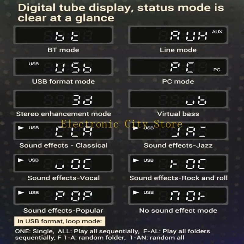 2.0/5.0/5.1 Channel Bluetooth-compatible Sound Power Amplifier Module Sound 200W AMP Board Amplifier Board Replacement HU8D