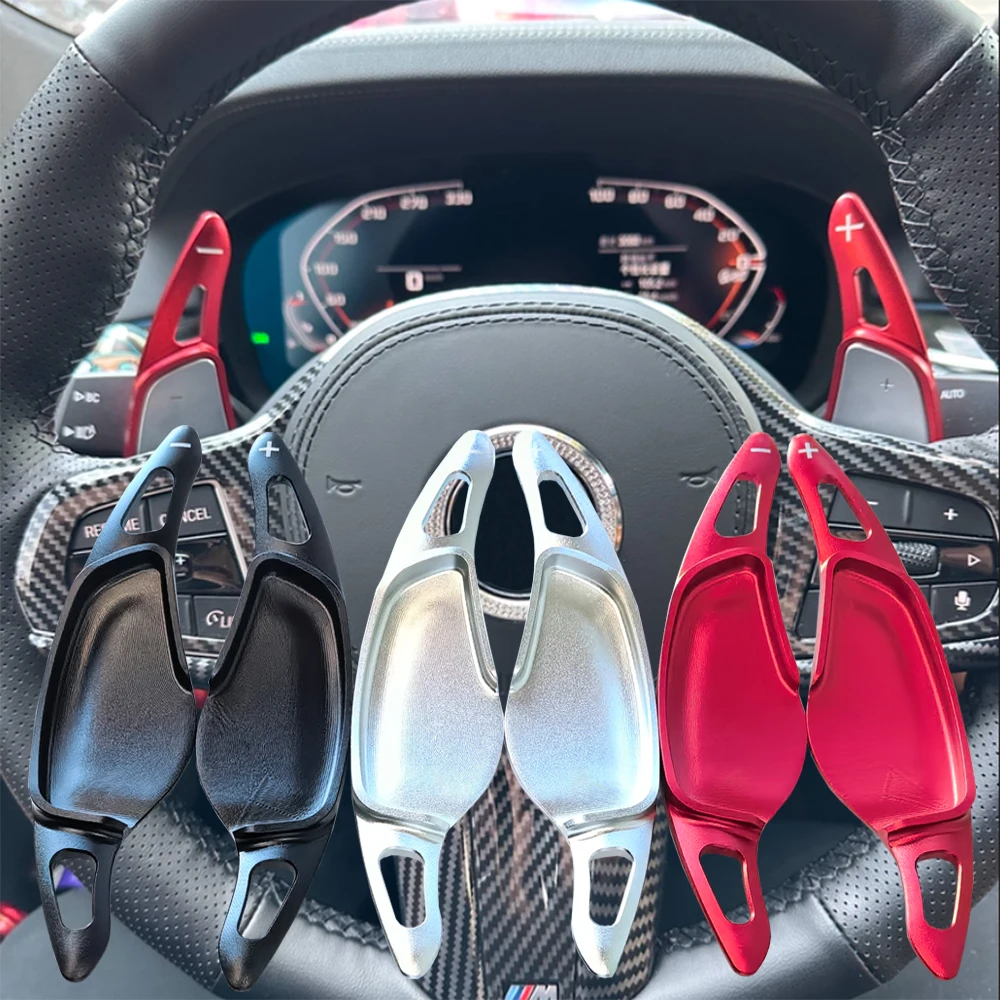 Steering Wheel Shift Paddle Shifter Extension for BMW 5 Series G30 7 Series G11 G12 X3 G01 X4 G02 F90 2017 2018 car styling