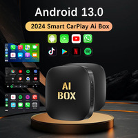 Android 13 Ai Box Wired to Wireless Carplay Android Auto Adapter WiFi For Youtube Nexflit Cars Smart Ai Box Bulit in Play Stroe