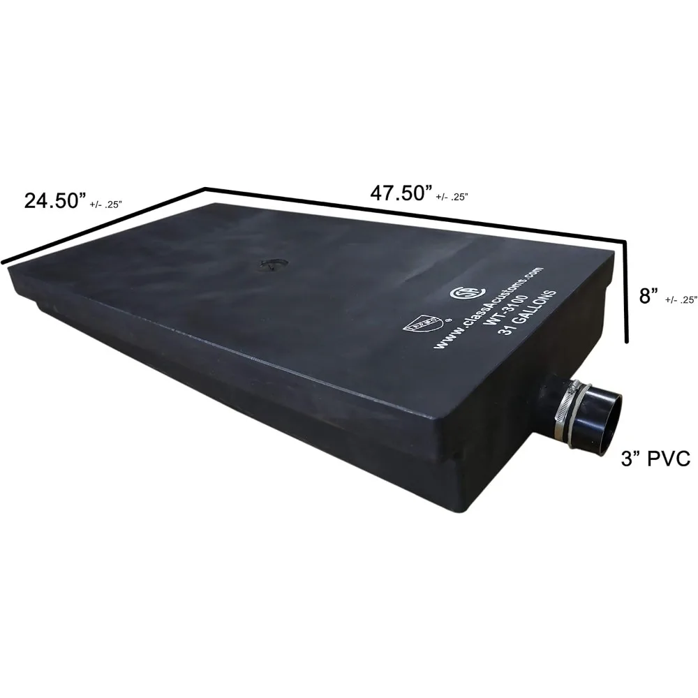 31 Gallon RV Waste Black Water Storage Tank WT-3100