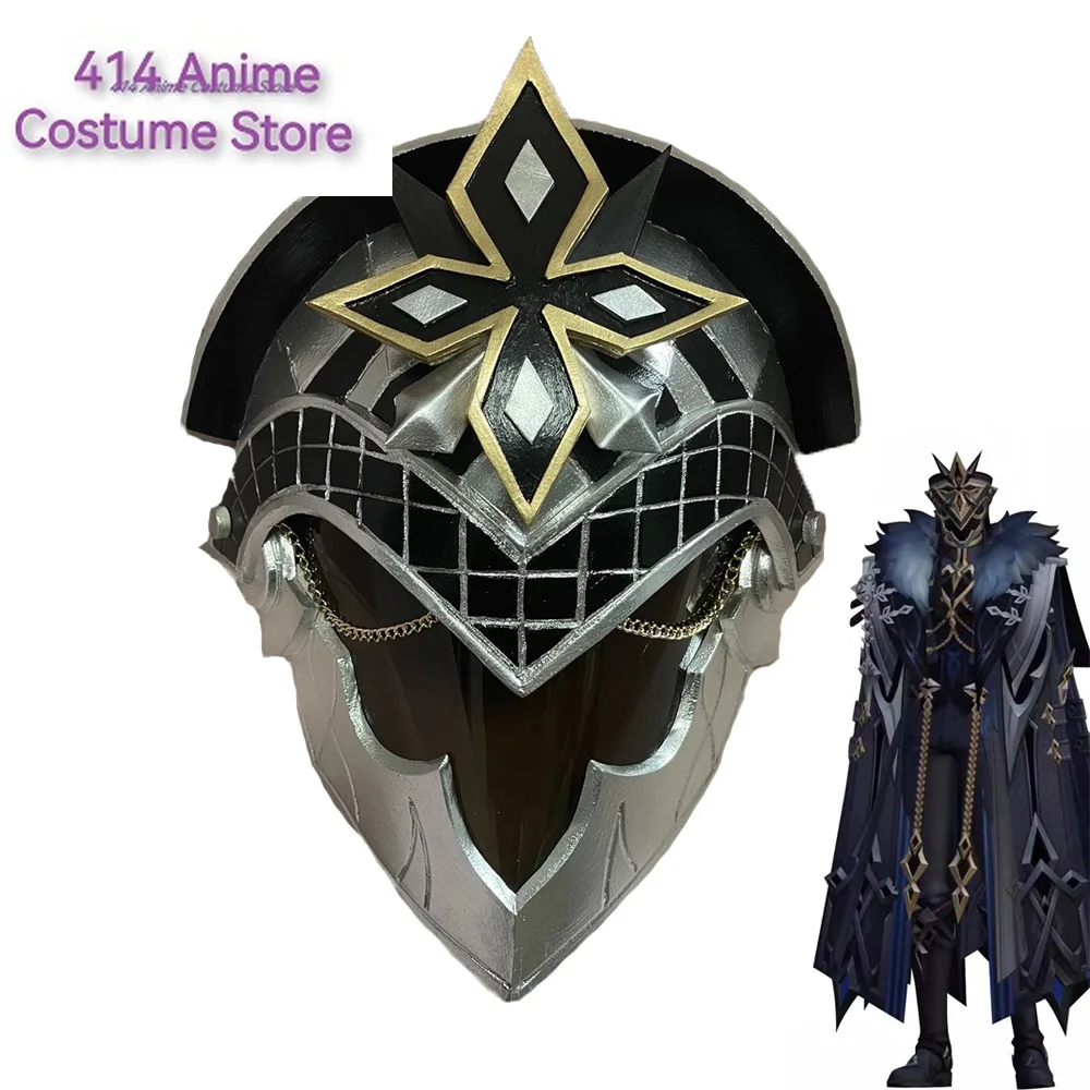 Game Genshin Impact Fatui The Captain Capitano Masks Cosplay Adult EVA Helmet Mask Ornaments Halloween Party Costume Prop