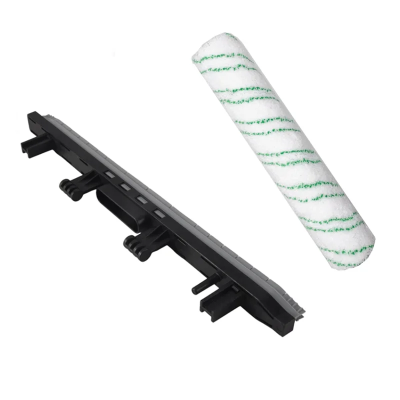 

ABKR-Floor Scrubber Roller Brush For KARCHER BR30/4C Absorbent Scraper Oil Resistant Straight Squeegee Absorbent Strip