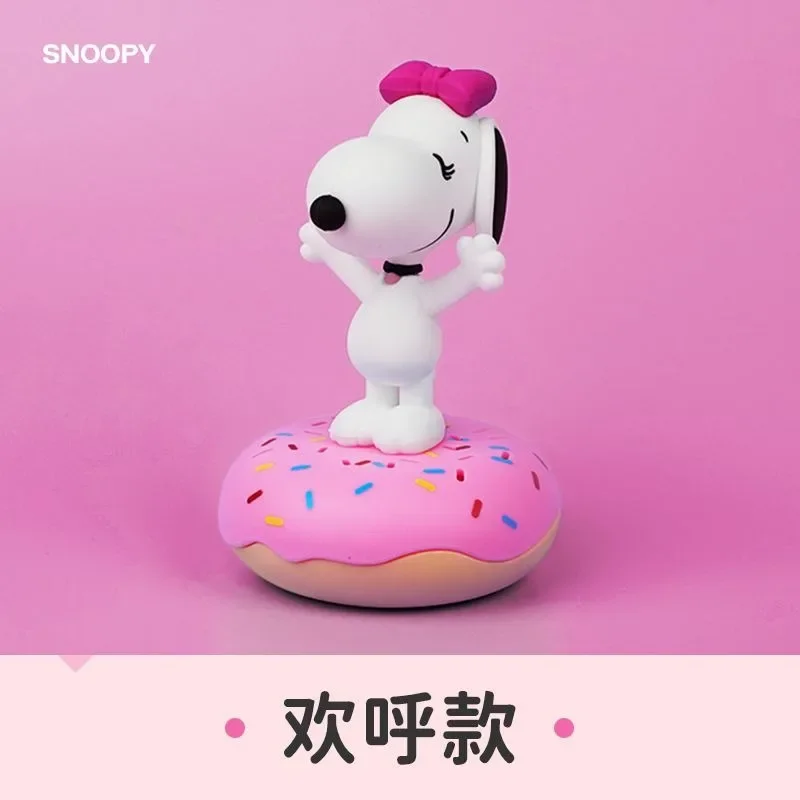 Snoopy Anime urządzenia peryferyjne Cartoon śliczne pączki aromaterapia samochodowa długotrwały dezodorant Kawaii ozdoby do domu zabawki-niespodzianki prezenty