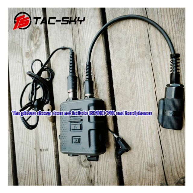 Ts Tac-sky Compatible 6-pin Prc 148 152 To Invisio V60 Adapter Cable -  Walkie Talkie Parts & Accessories - AliExpress