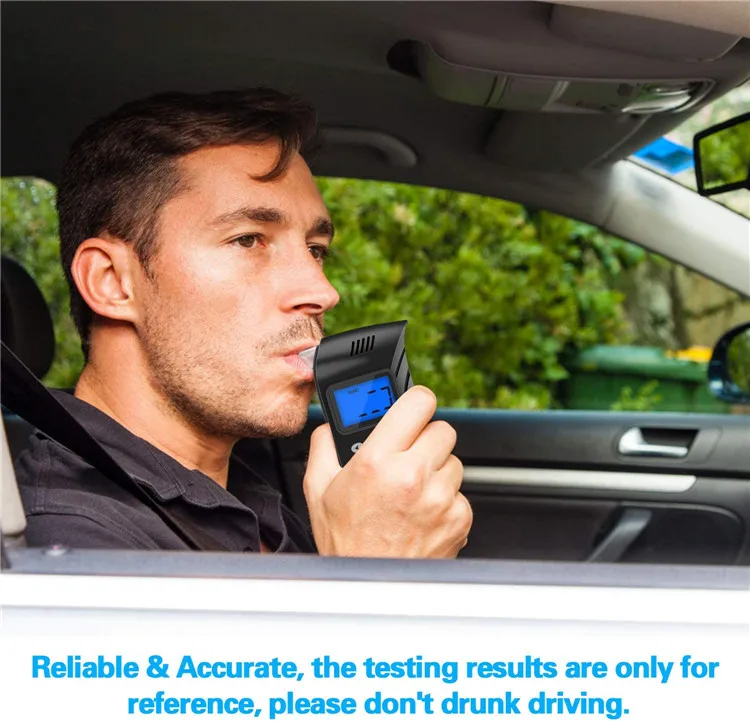 Portable Breathalyser Semiconductor Sensor Alcohol Checker Detector Digital Breath Alcohol Tester Price Breathalyzer