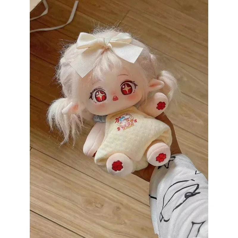 

HOT Genshin Impact Klee Cute Plush 20cm Doll Clothes Dress Up Cosplay Children's Toys For Girl Anime Toys Dolls Xmas Gifts