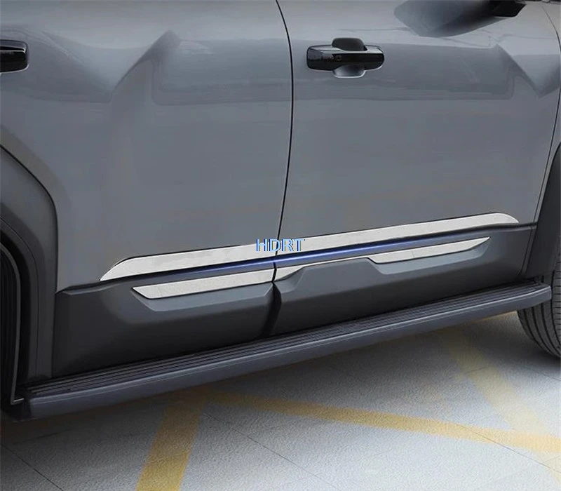 Car Style Accessories Exterior Sticker Rear Trunk Tail Gate Molding Door Edge Skirt Body Strip For BYD Equation Leopard 5 2023 +