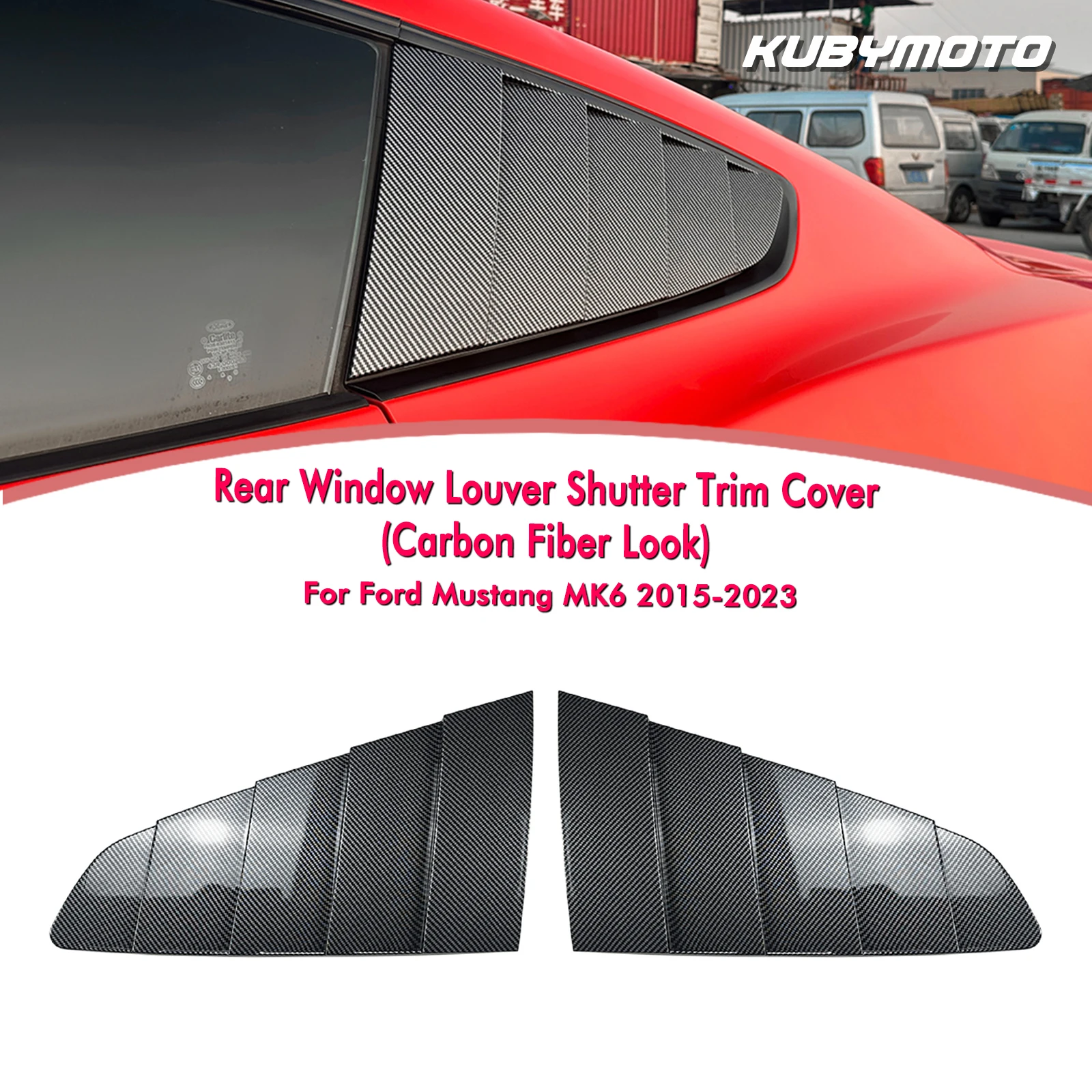 

Заднее жалюзи, боковая шторка, вентиляционное отверстие, накладка для Ford Mustang MK6 2015-2023