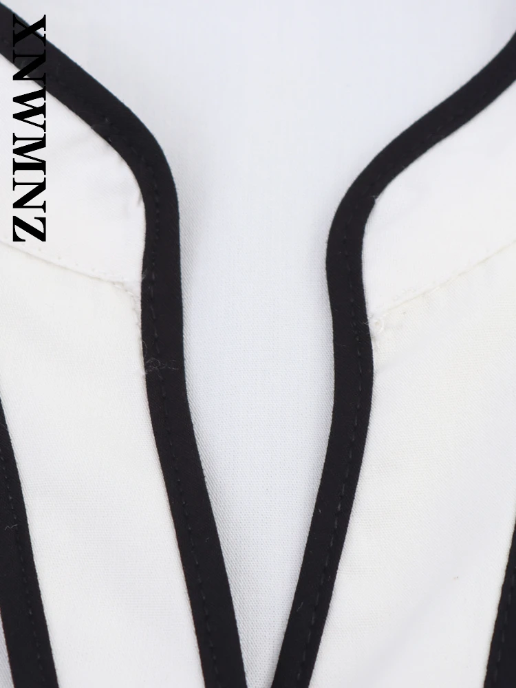 XNWMNZ 2025, Sommer Neues Produkt für Damen, lässige Mode, V-Kragen, ärmelloses Midikleid, schickes, einfaches Pendelkleid für Damen