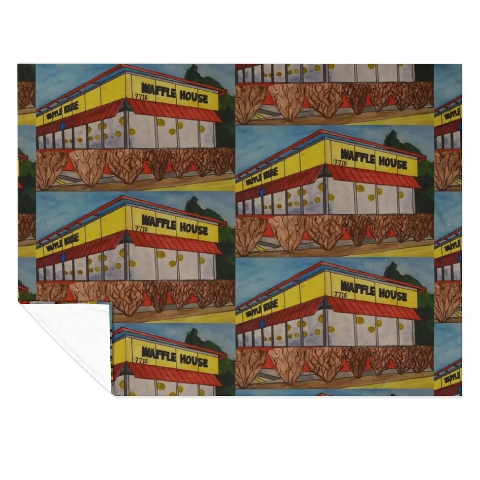 

Waffle House Throw Blanket Bed linens Soft Big blankets and throws Blankets Sofas Of Decoration Blankets