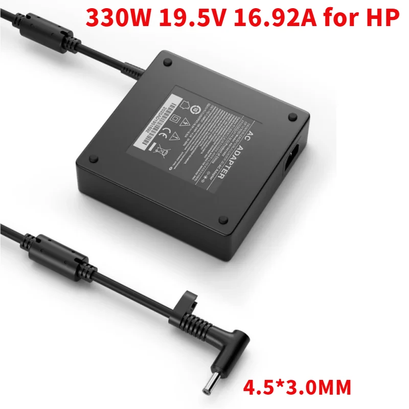 

330W 19.5V 16.92A AC Laptop Power Adapter Charger For HP OMEN 17-cm i9 17-ck1000 17-ck2000 TPN-DA60 M34531-003 RTX4080 4090 4060