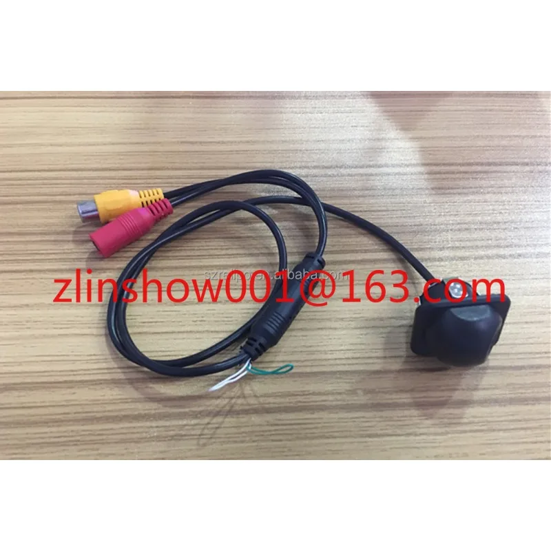 Small Size CMOS Backup Vehicle Reverse Camera Flush Mount with Waterproof and Night Vision Function Side View