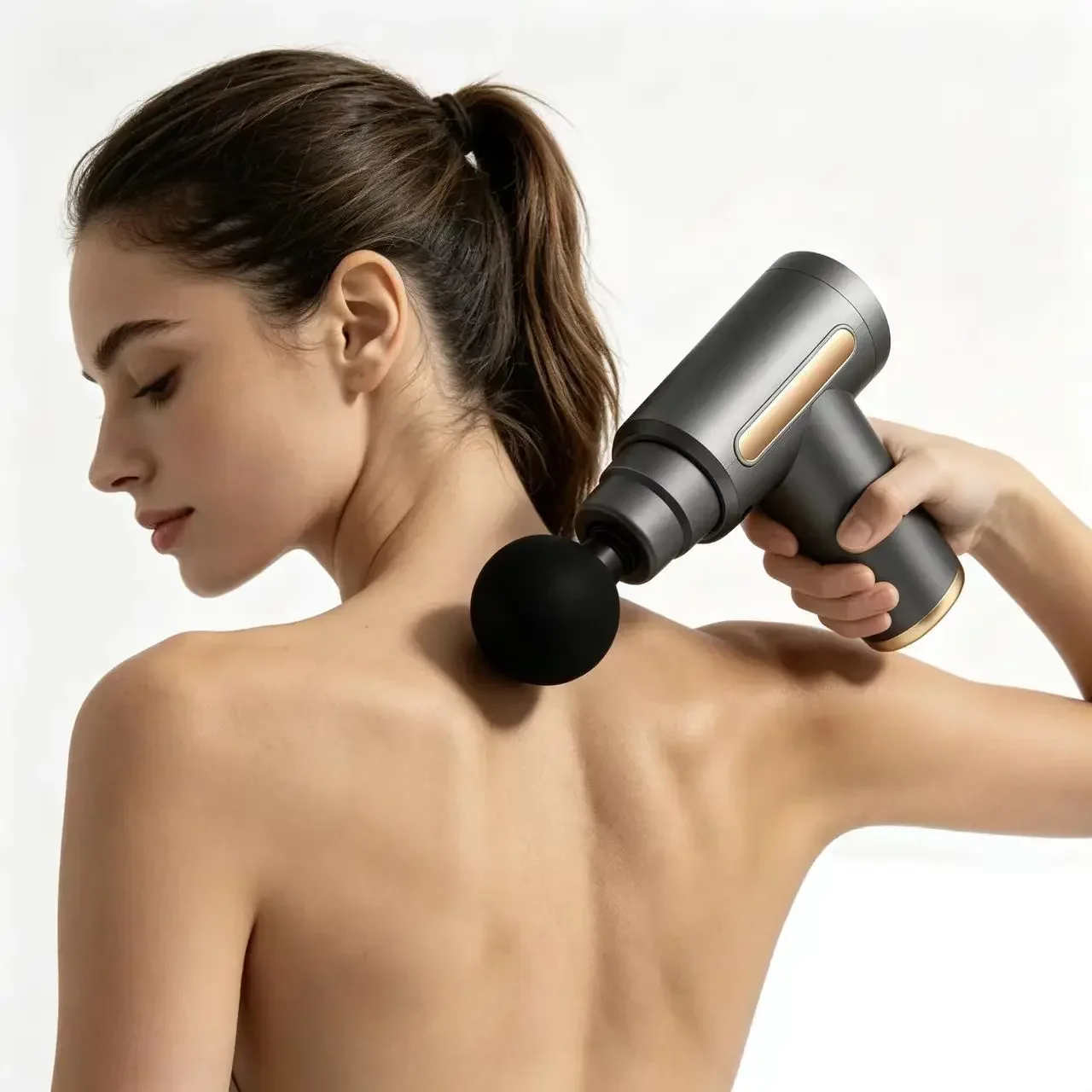 2026 New Mini Percussion Massage Gun Portable Multi Speed Fascia Massager Full Body Muscle Pain Relief Deep Tissue Massager
