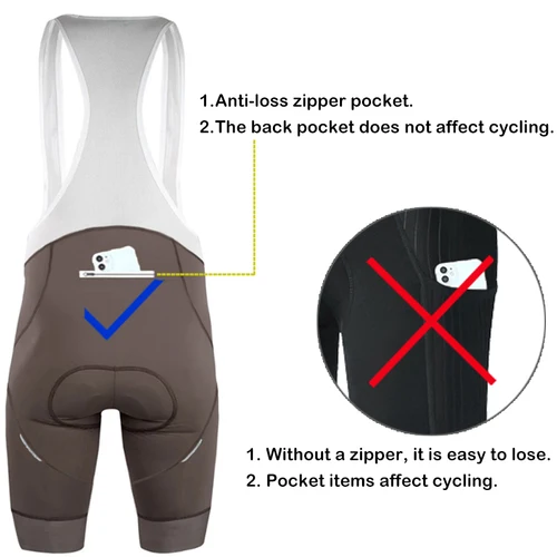 Imagen 2 del producto Phtxolue-Conjunto de Jersey de ciclismo para hombre y mujer, conjunto de ciclismo con cremallera antipérdida, ropa profesional para bicicleta, Anti-UV, Kit de traje para bicicleta de montaña