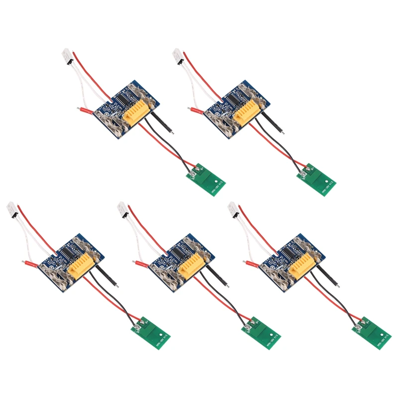 Nuevo Placa de circuito de protección de carga PCB de batería de iones de litio de 5 uds para Makita 18V 1.5Ah 3Ah 6Ah 9Ah BL1415 BL1430 BL1460 BL1490