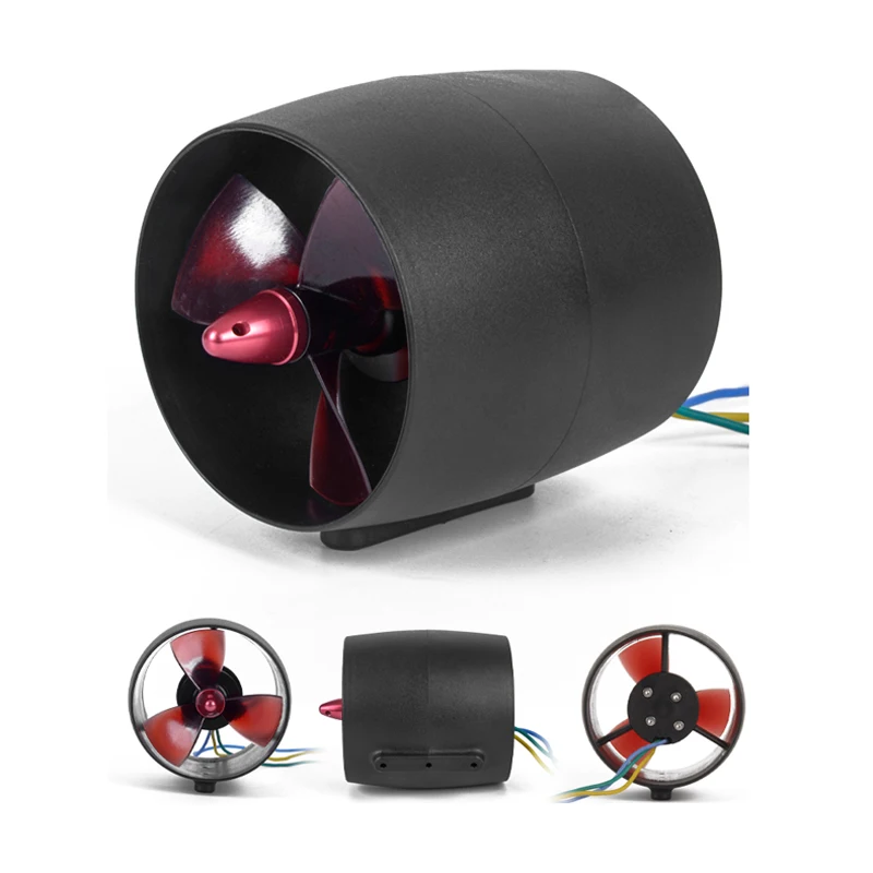 

3S-6S 11.1V-25.2V ROV Underwater Thruster 3547-320KV Brushless Motor with Stainless Steel Bearing RC Bait Boat Trawler Propulsor