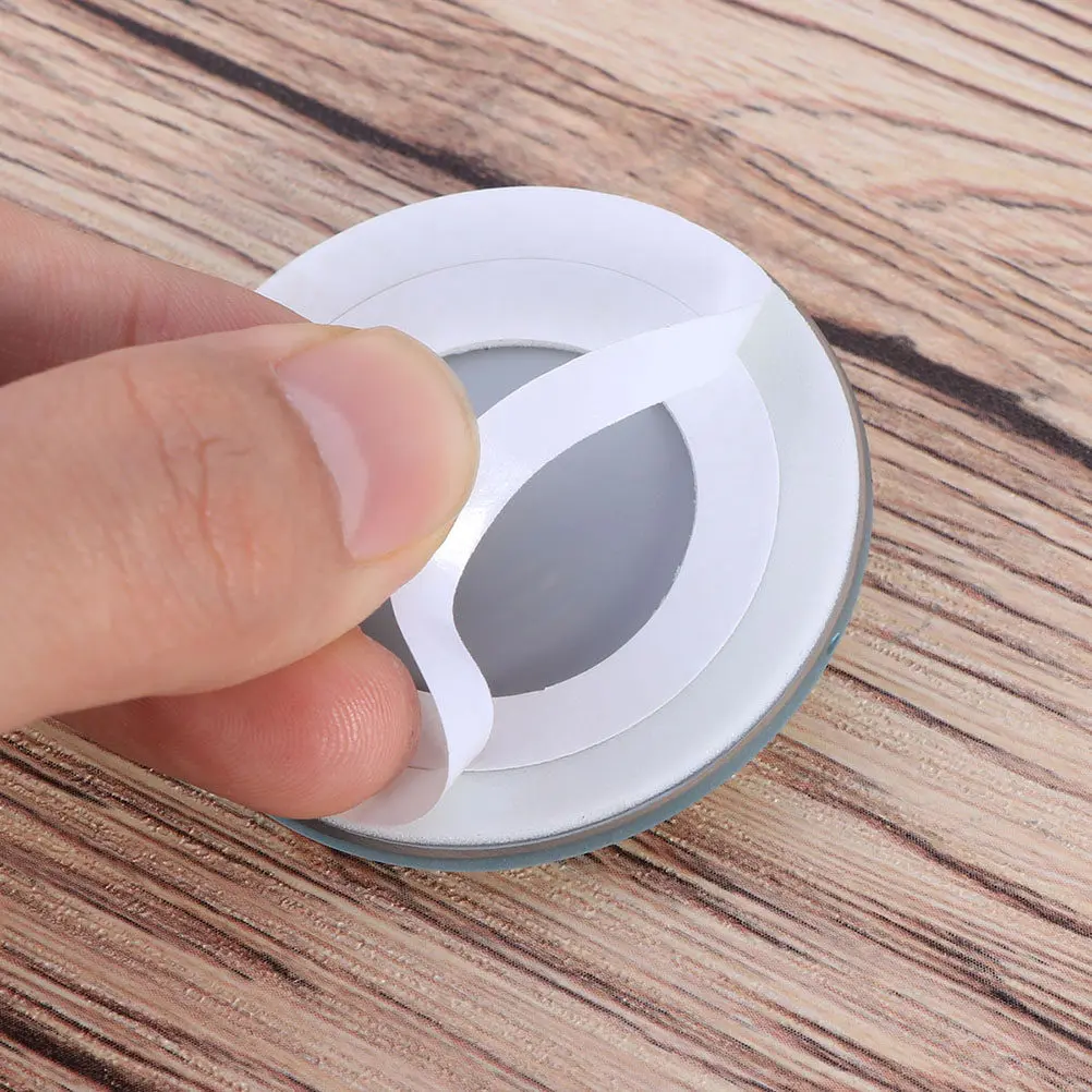 2Pcs Waterproof Rust Resistant Blind Spot Mirror Ultra Thin Convex Glass 360 Rotation Adjustable Swivel Mount for All