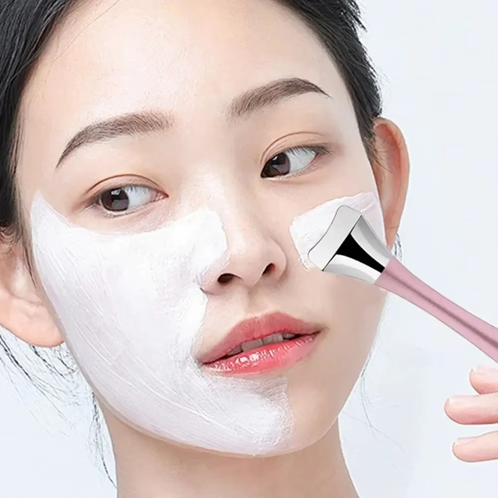 Nettoyeur de pores de la peau en acier inoxydable, sans parfum, outil d'élimination des points noirs à Long manche, sans électricité, outil de soins de la peau