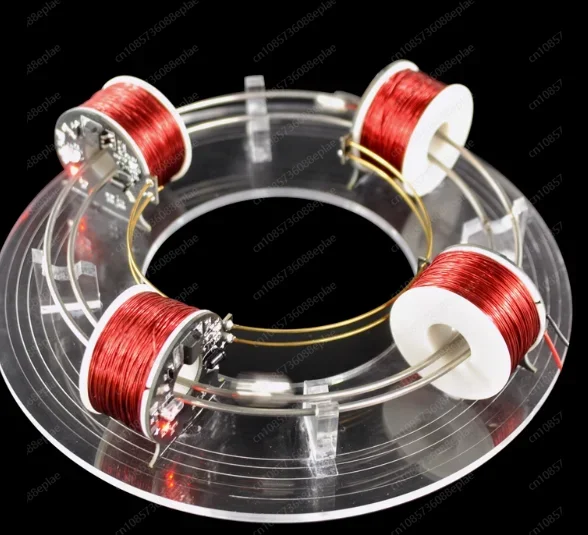 Electromagnetic cyclotron ring accelerator scientific experimental equipment novel and exotic physics homemade play teaching