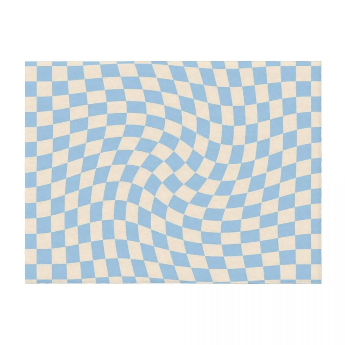 

Check II - Baby Blue Twist Throw Blanket Camping Giant Sofa for sofa Warm Blankets