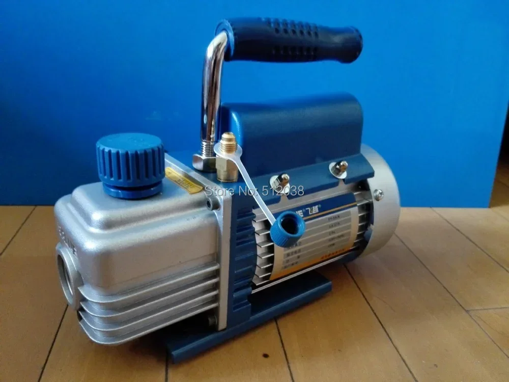 

Single Stage Rotary Vane Vacuum Pump for Refrigeration Print Package etc... 2CFM 220V 150W