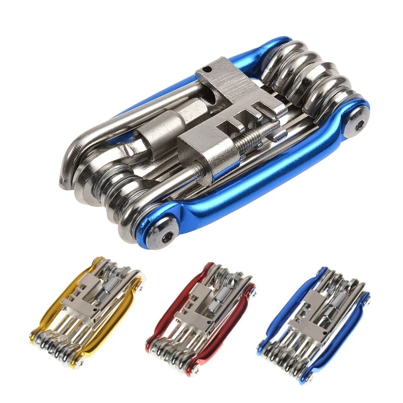 

Bicycle Bike Tools Repairing Set Bike Chain Cutter Tool Kit Cycling Wrench Screwdriver Tool Mtb Mountain Bike Parts Repair Tool