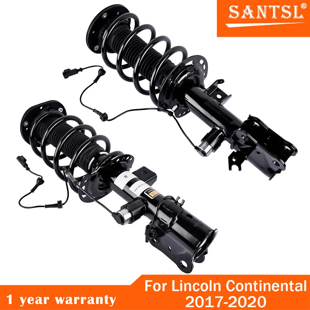 

2pcs Front Left Right Shock Absorber Strut Assys For Lincoln Continental 2017-2020