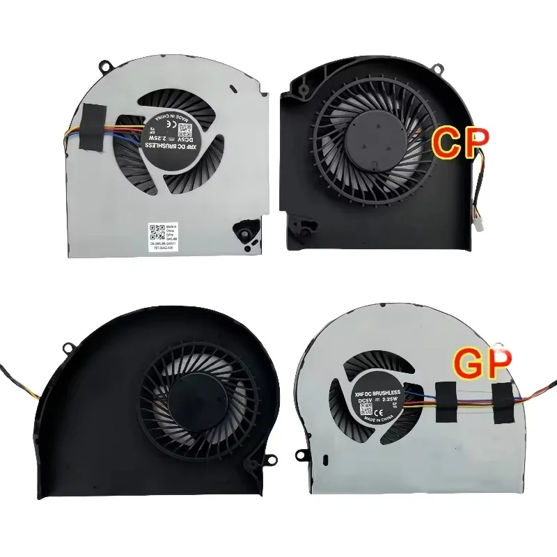 

New Laptop CPU Cooling Fan Cooler GPU Cooling Fan For Dell Alienware 17 R4 17 R5 P31E