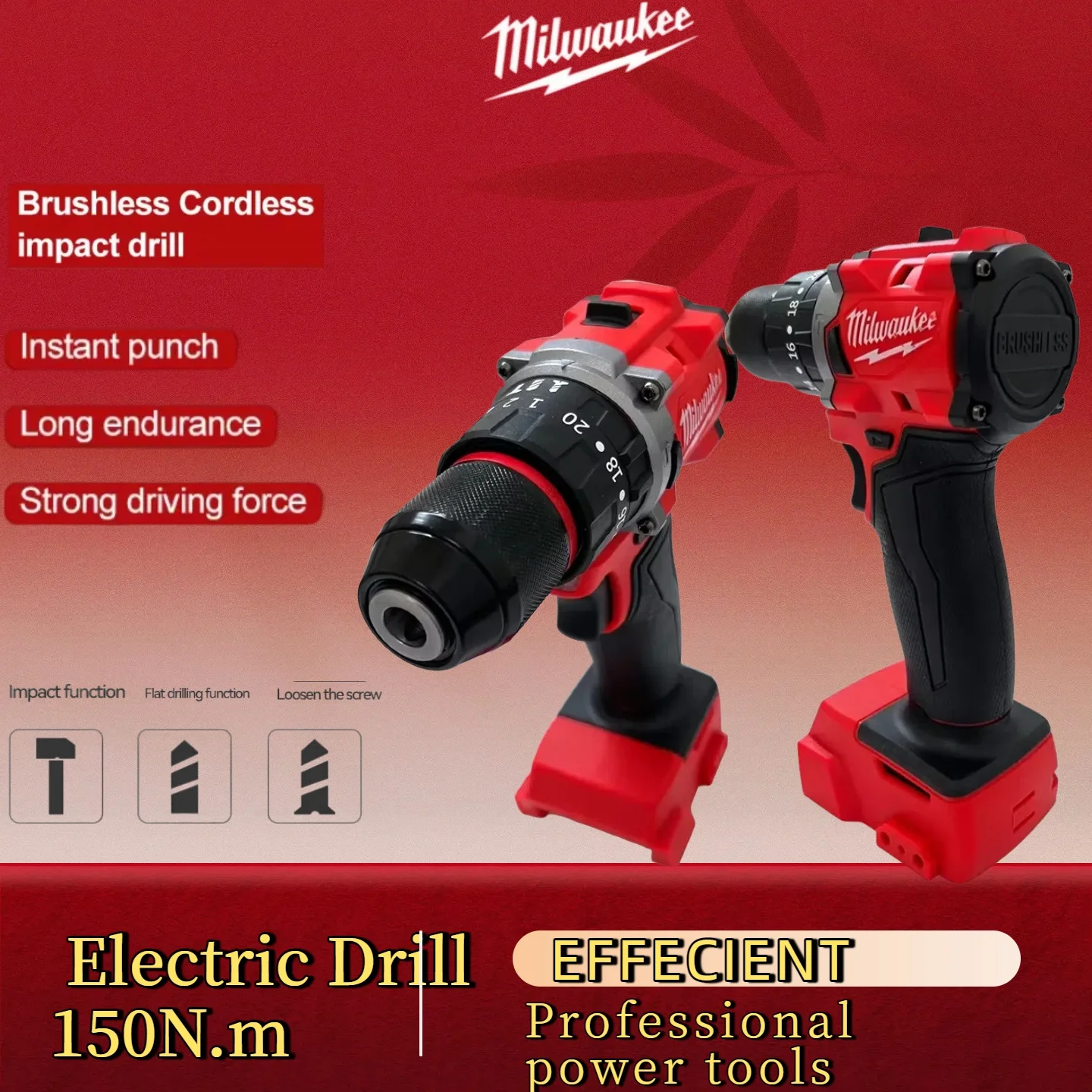 Milwaukee 150N.M El…