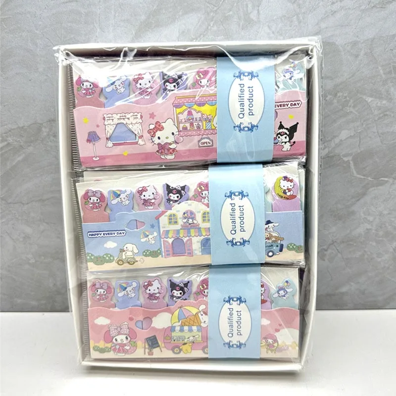 

30pcs/lot Sanrio Kitty Melody Memo Pad Sticky Notes Kawaii N Times Stationery Scrapbooking label Post Office School Supplies