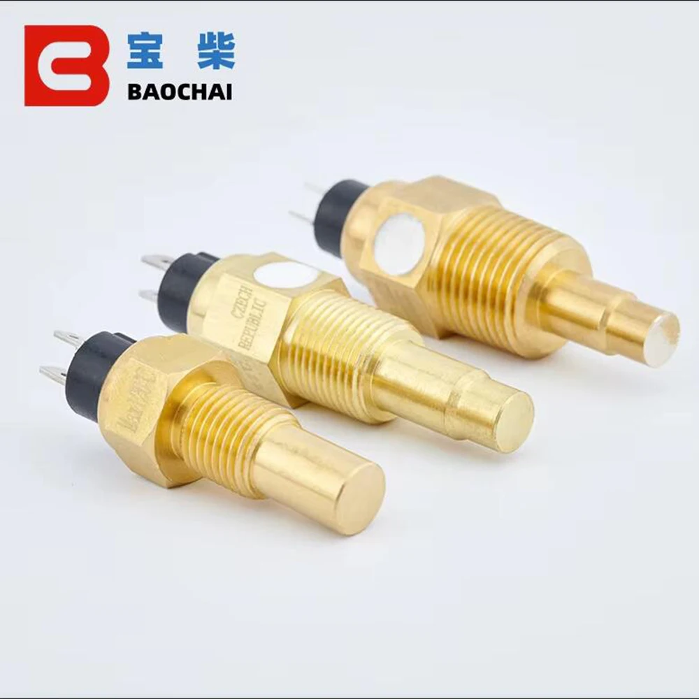 1/2 NPT 21mm Thread Diesel Engine Oil Temperature Sensor Water Temperature Sensor for Generator Set