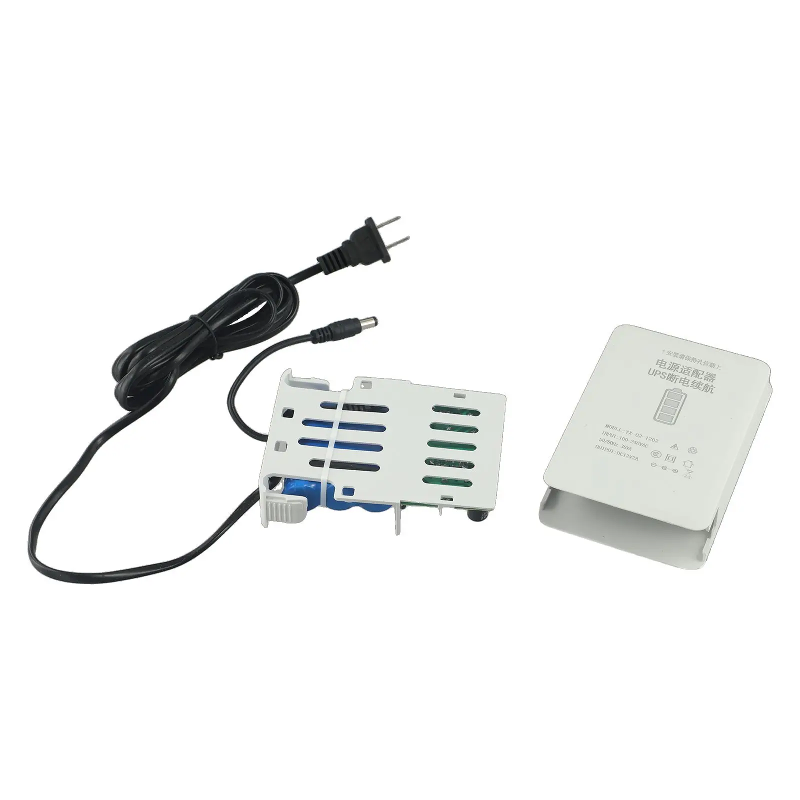 DC 12V 2A Uninterruptible Power Adapter Overvoltage Protection UPS Power Supply Monitoring Camera Power Adapter Waterproof