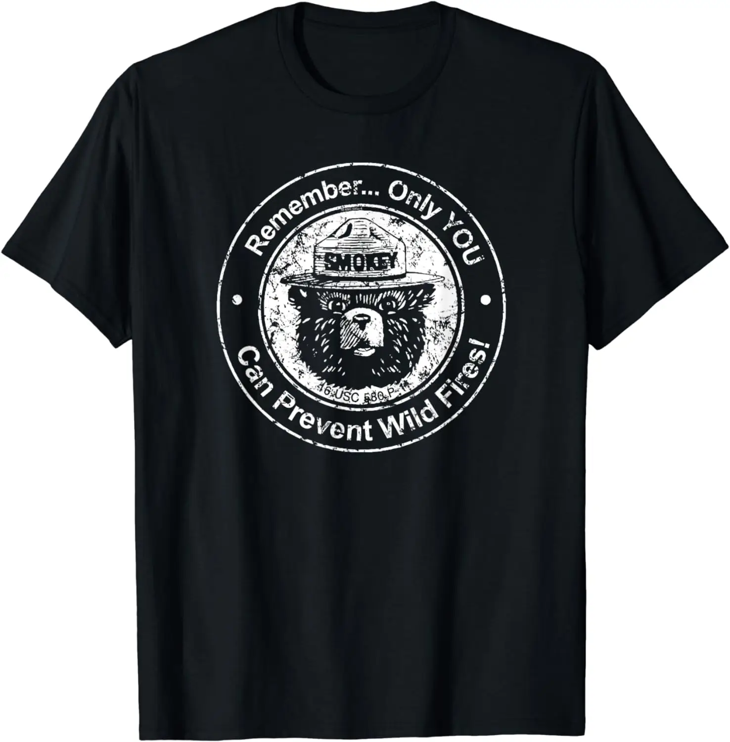 Smokey Bear Only You Seal T-Shirt