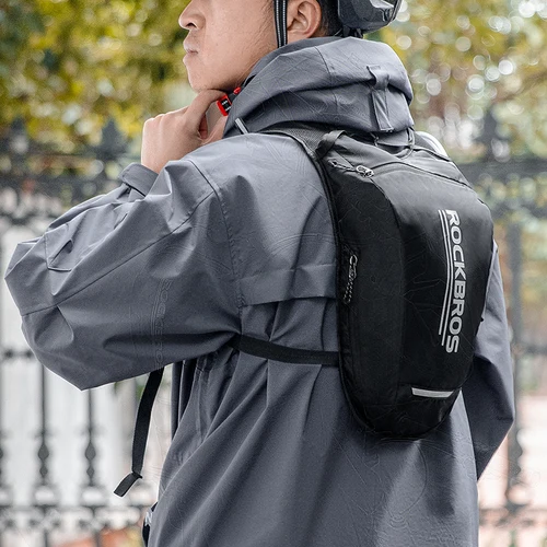 Imagen 2 del producto ROCKBROS depósito de agua de vejiga de agua nueva bolsa de agua para montar mochila de hidratación 2L reflectante estable bolsa para correr chaleco mochila