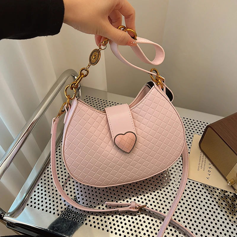 

Trendy Designer Totes Hobos Shoulder Crossbody Bag for Women Casual Handbag and Purses 2024 New Ladies Crossbody Messenger Bags